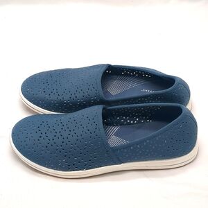 Clarks Cloudsteppers Taupe Breeze Emily Slip On Shoes Size 9.5